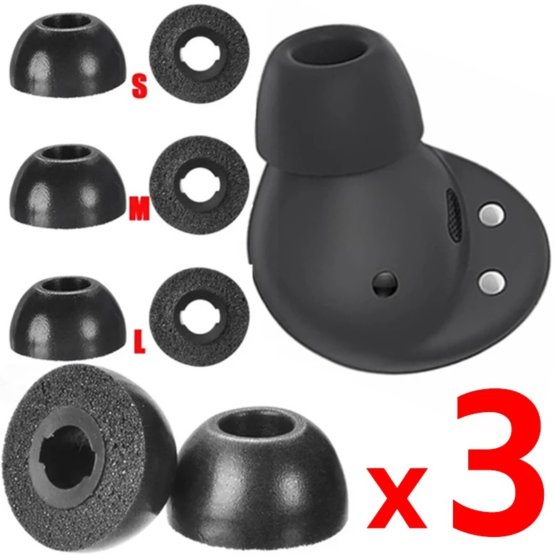 Silicone Ear Tip Replacement - Samsung Galaxy Tomurcukları Pro için Anti-damla