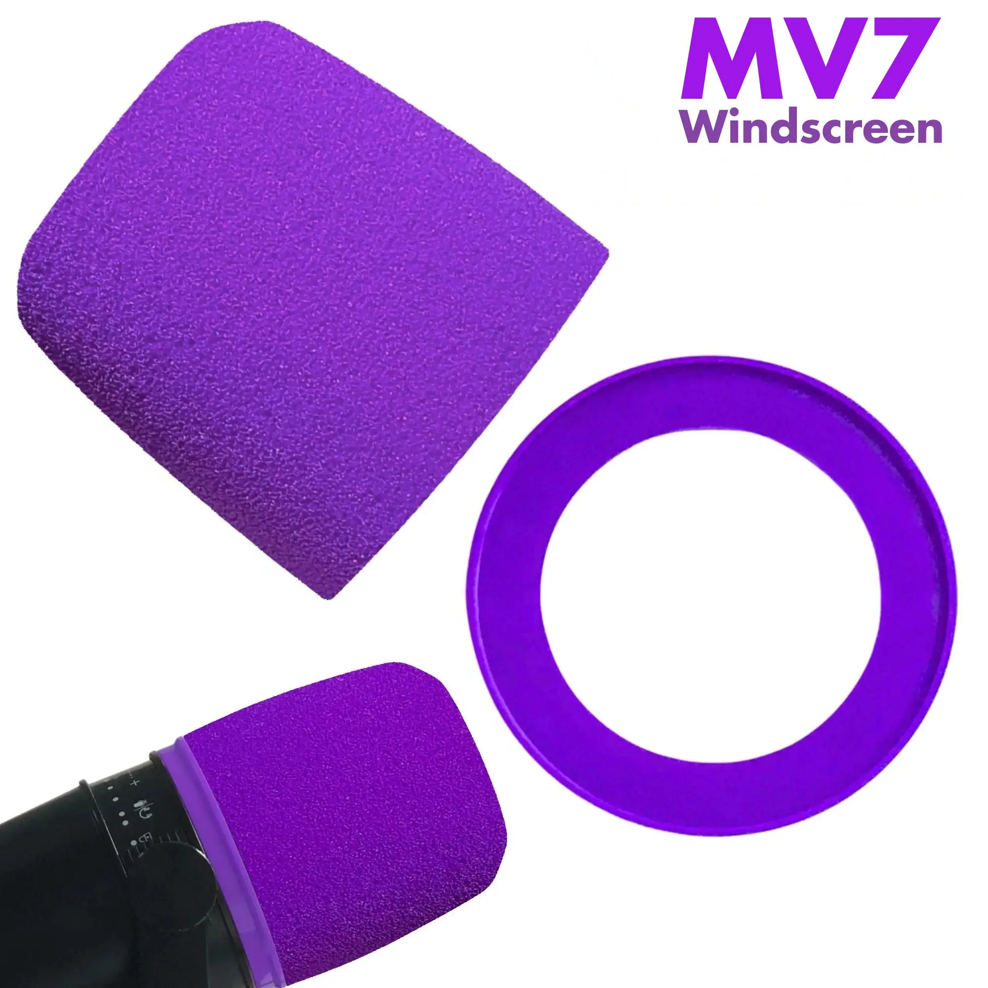 Shure Mic Sm7B - Shure MV7, MV7i, MV7+, MV7X Mikrofonlar