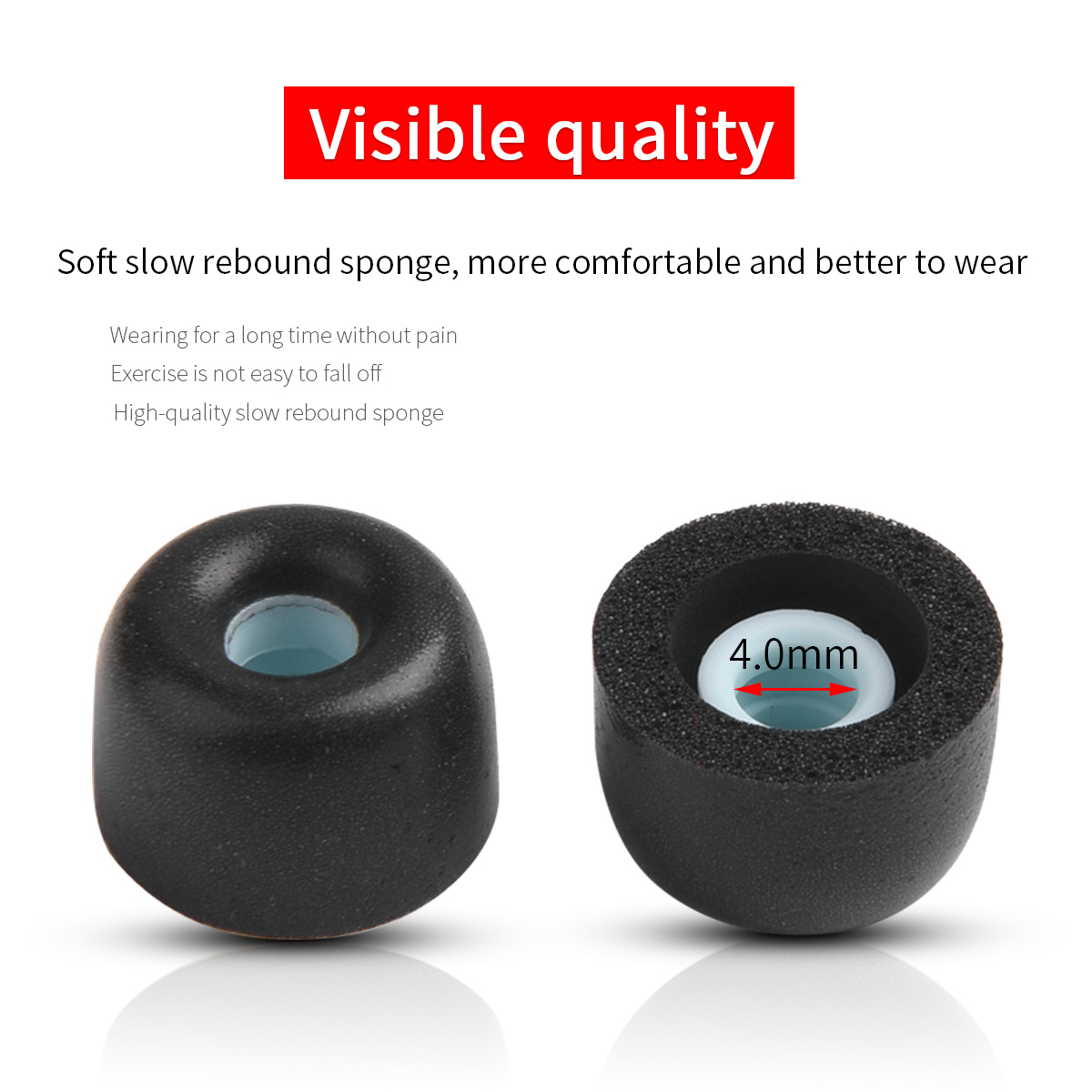 Anker Speaker Soundcore Boom 2 - 4 adet hafızalı köpük kulak ipuçları