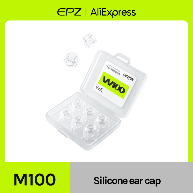 Silicone Ear Tip Replacement - EPZ M100 Kulak İpuçları S/M/L Sıvı