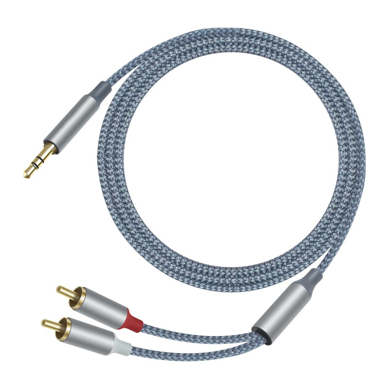 Audio Splitter Y - 3 adet Hifi Y Splitter adaptör