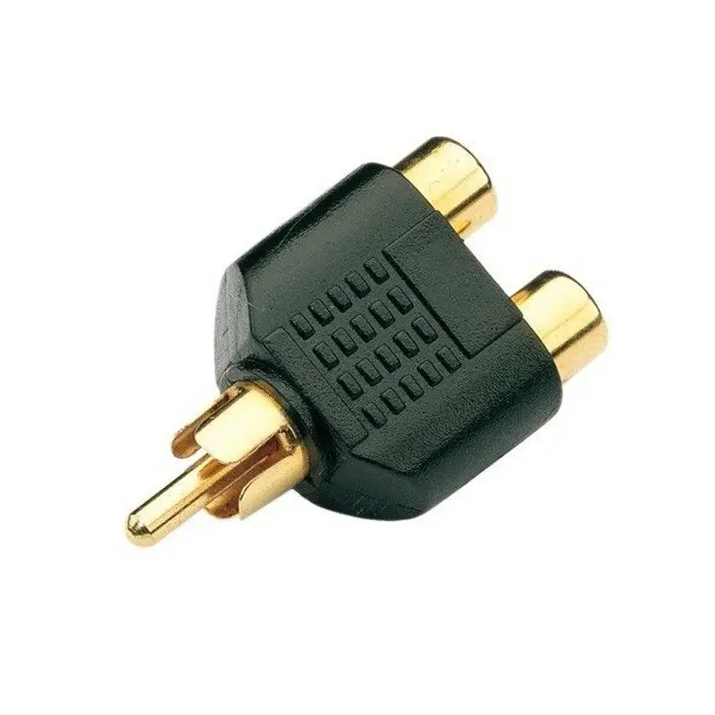 Audio Splitter Y - 10/100 Adet RCA Splitter AV Ses