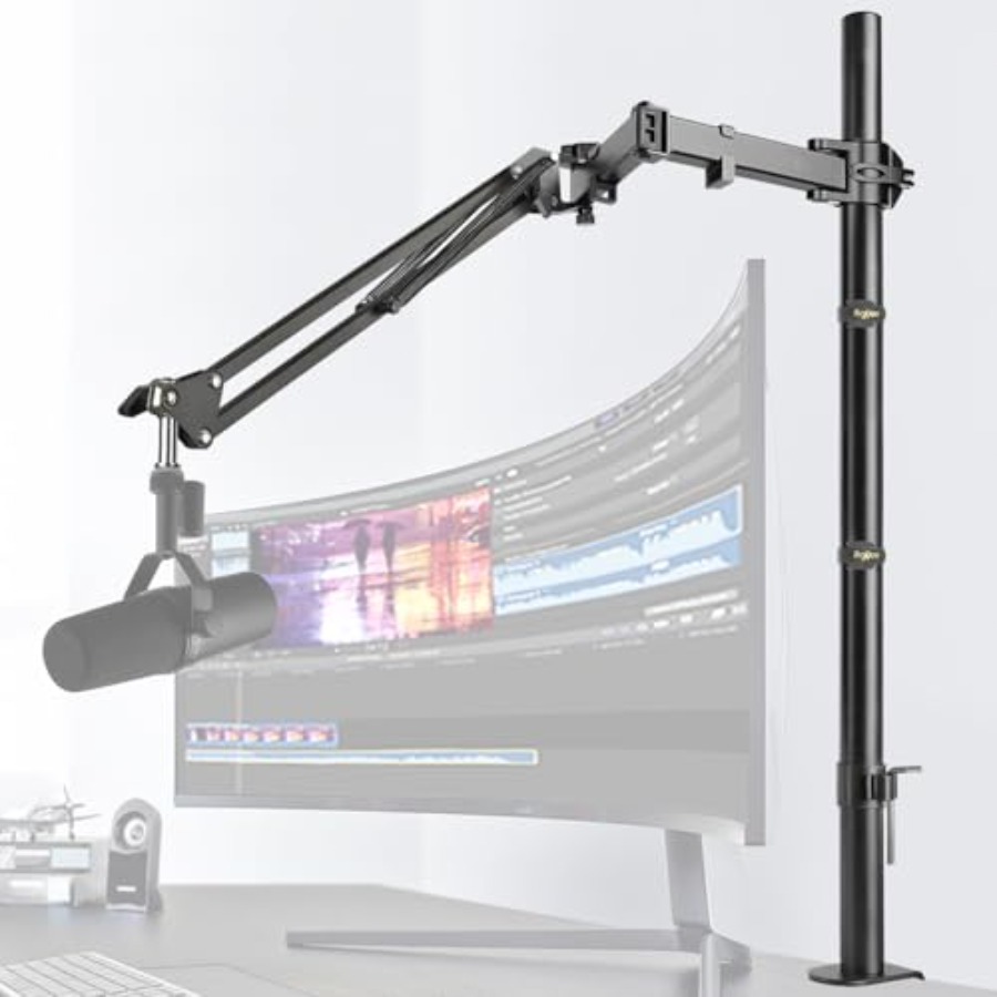 Shure Mic Sm7B - Mikrofon Bom Kolu, Shure SM7B Blue
