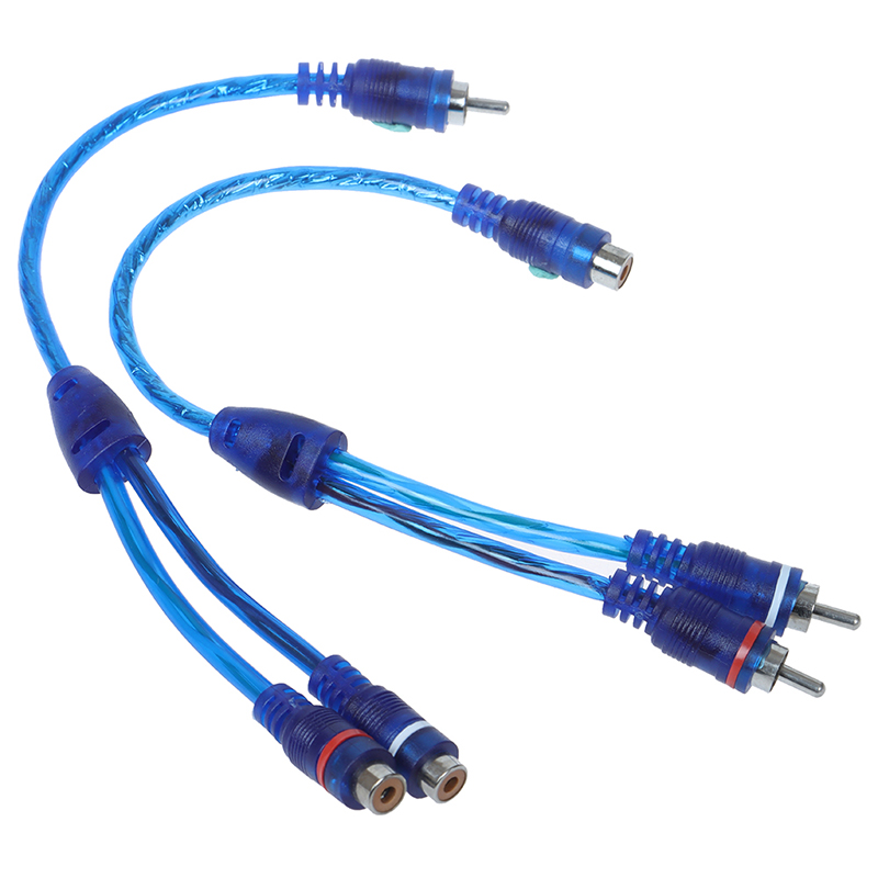 Audio Splitter Y - Araba MP3 Ses RCA Y Splitter