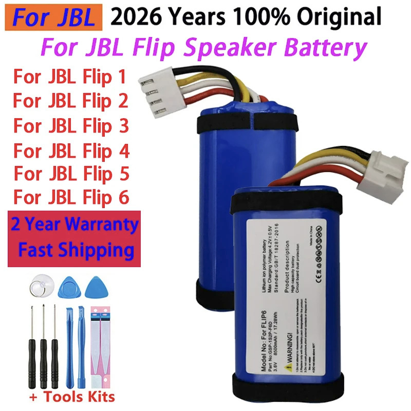 Jbl Speaker Flip 6 - 100% Hoparlör Pil JBL Flip 1