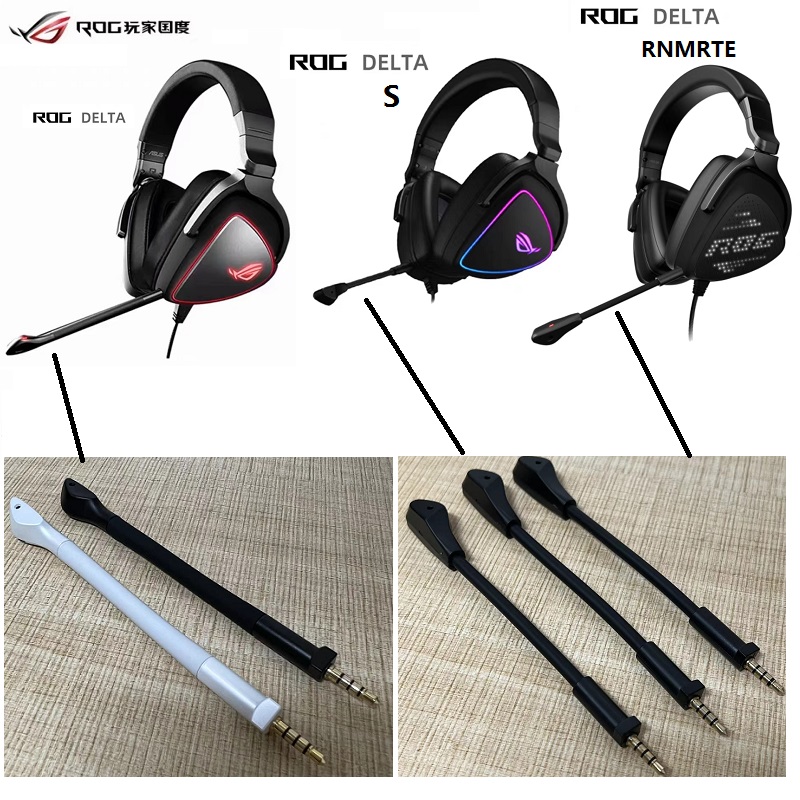 Gaming Headset Rgb - ASUS ROG Delta için orijinal mikrofonlar