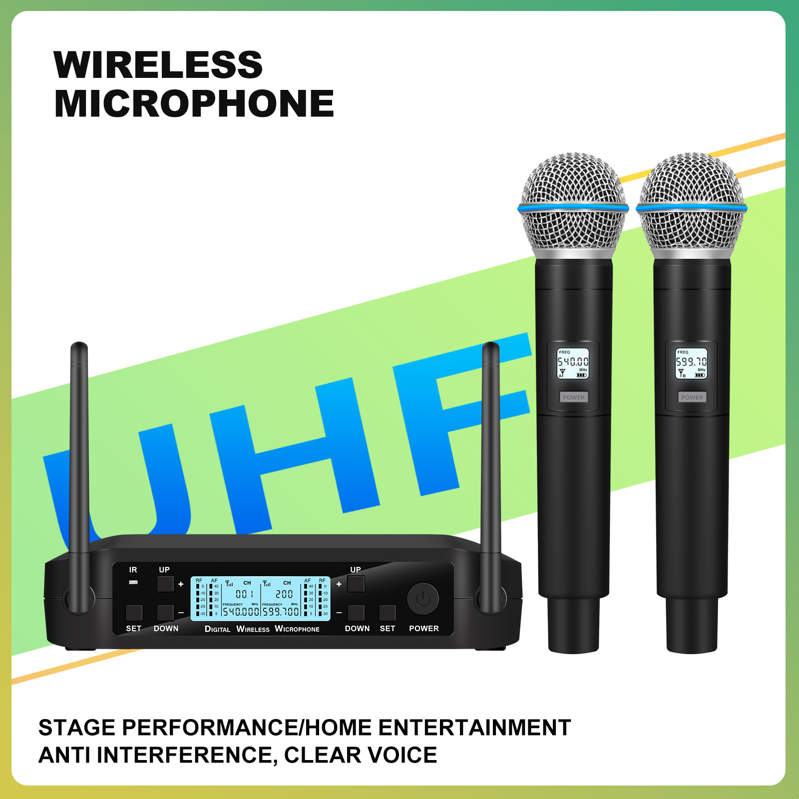 Shure Mic Sm7B - Shu için profesyonel kablosuz mikrofon, Glxd4