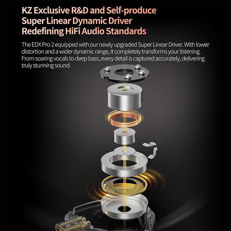 KZ EDX Pro 2 Ultra-lineer Dina - In Ear Monitor Iem incelemesi ve fiyatı