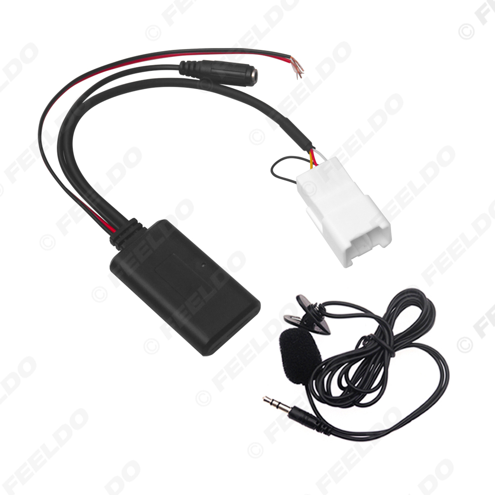 FEELDO 1 adet araba 5Pin kablo - Bluetooth Adapter Receiver incelemesi ve fiyatı