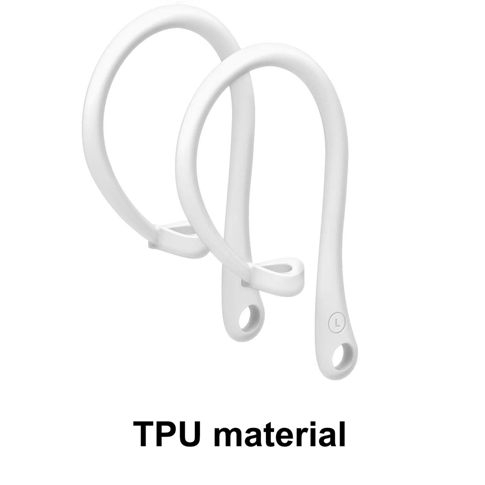 1 çift silikon anti-kayıp sili - Sports Earphone Hook incelemesi ve fiyatı