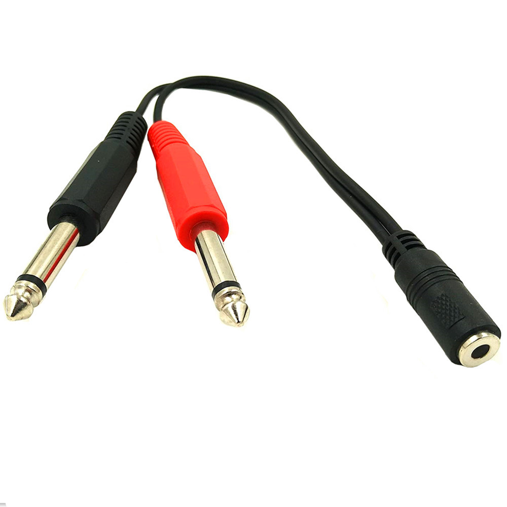 6.35 mm Erkek - 2 x 6.35 mm 3. - Audio Splitter Y incelemesi ve fiyatı