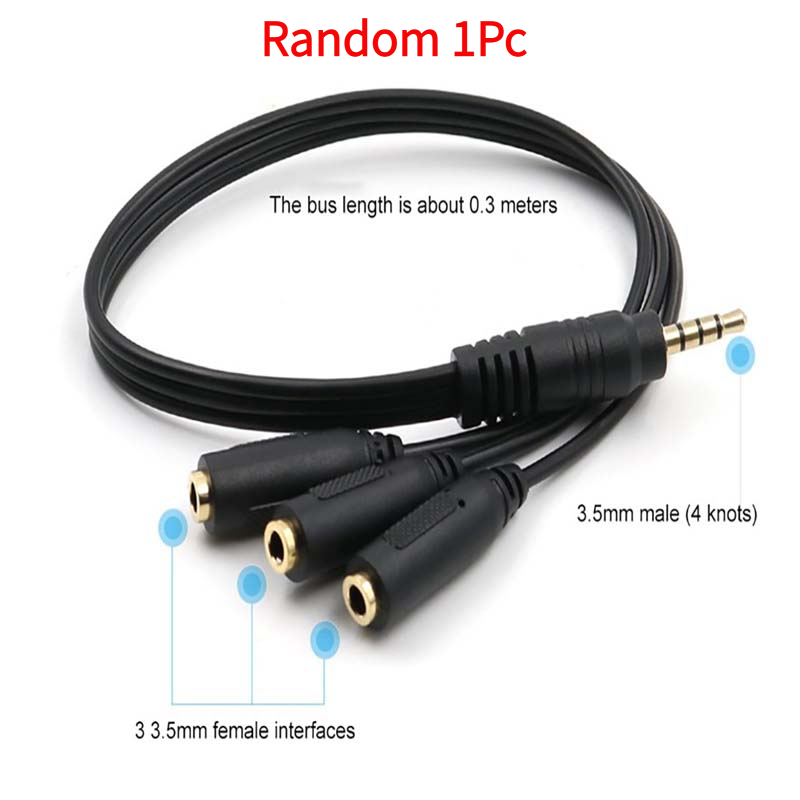 1 Adet 3.5mm 3 Yollu Port Aux  - Earphone Splitter Jack incelemesi ve fiyatı
