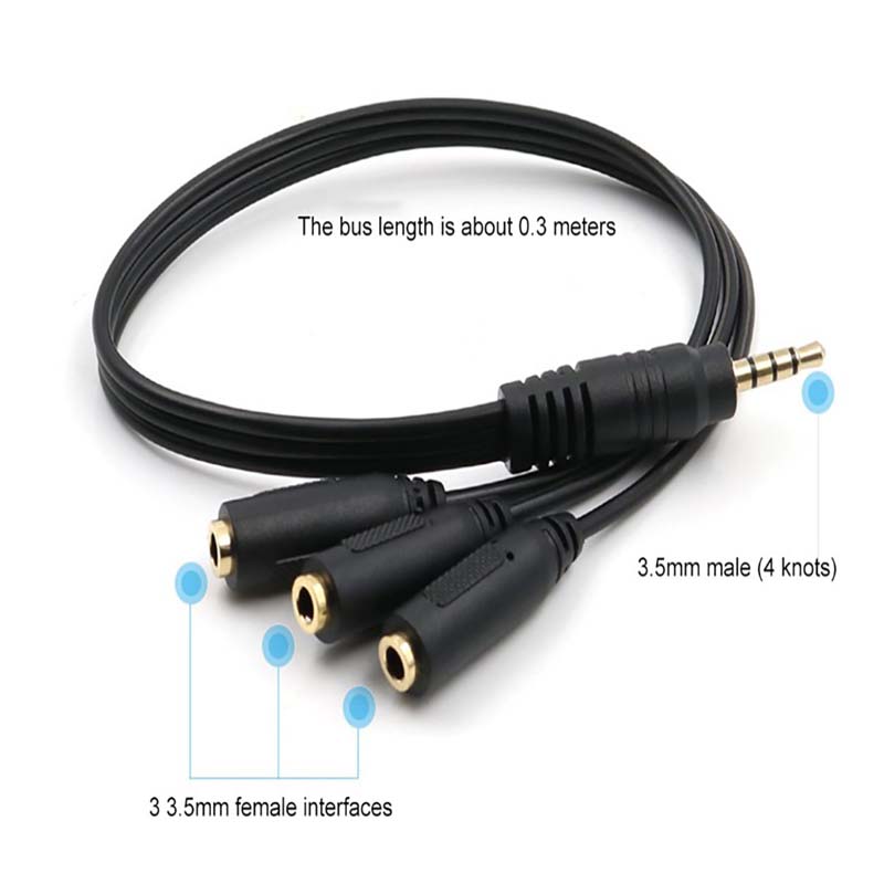 1 Adet 3.5mm 3 Yollu Port Aux  - Earphone Splitter Jack incelemesi ve fiyatı