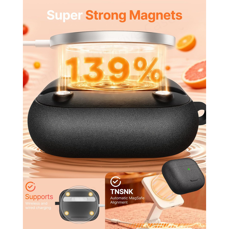    2026 AirPod Pro 3 için Mag - Headphone Case Hard incelemesi ve fiyatı