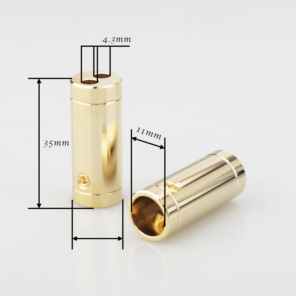 4 adet Krom/Altın Kaplama Hopa - Audio Splitter Y incelemesi ve fiyatı