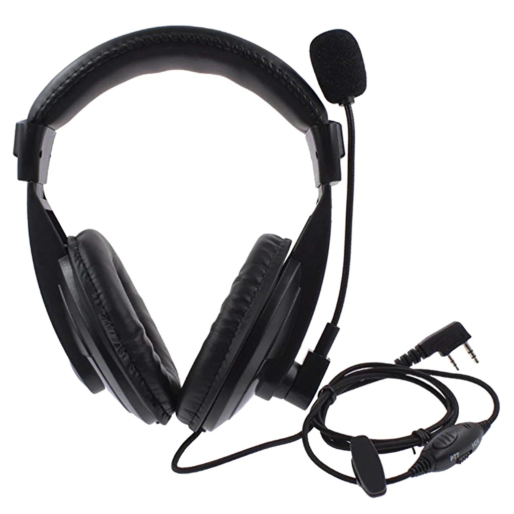 2Pin Baofeng oyun kablolu kula - Wired Earphone Mic incelemesi ve fiyatı