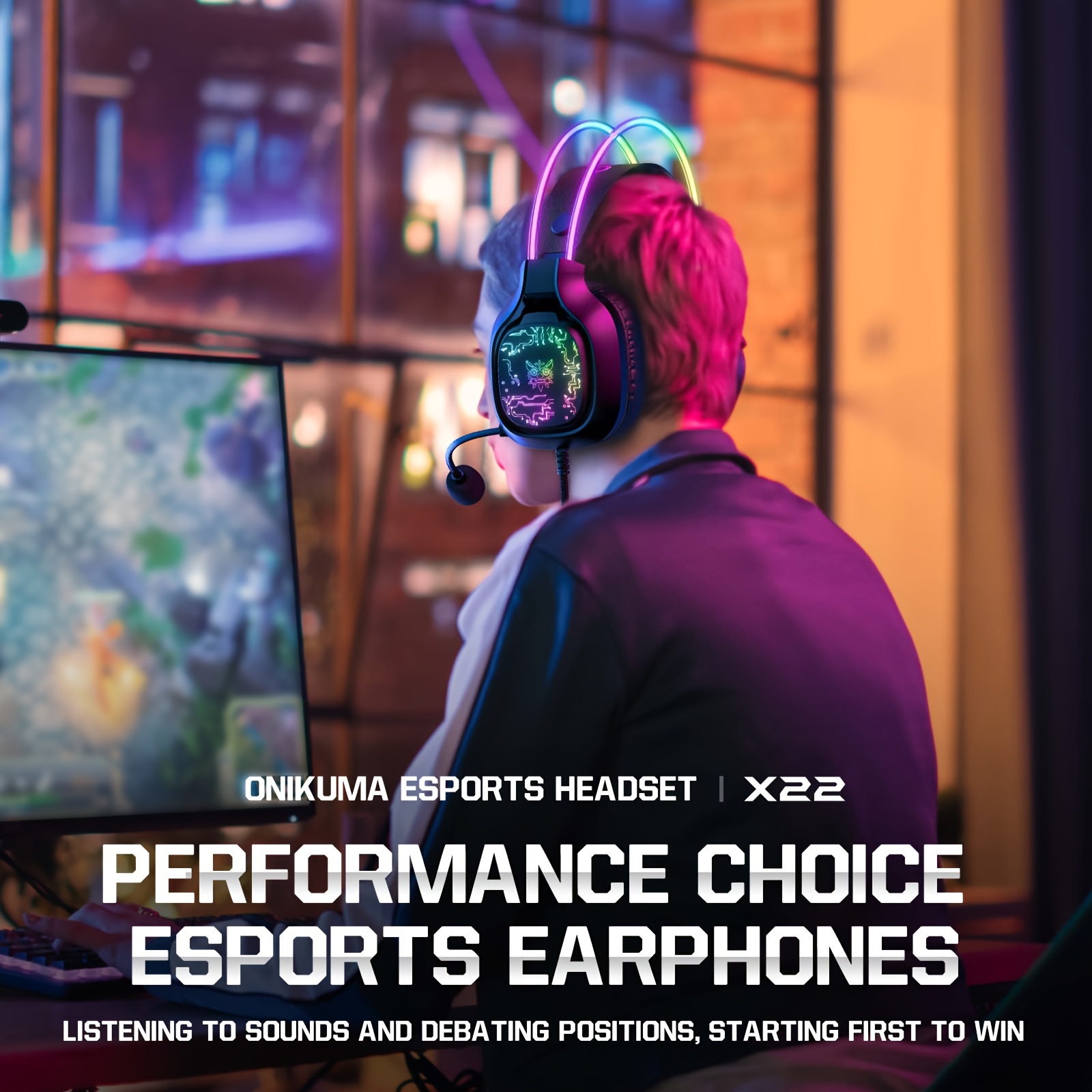 PC PS4 Xbox PS5 için gürültü ö - Gaming Headset Rgb incelemesi ve fiyatı