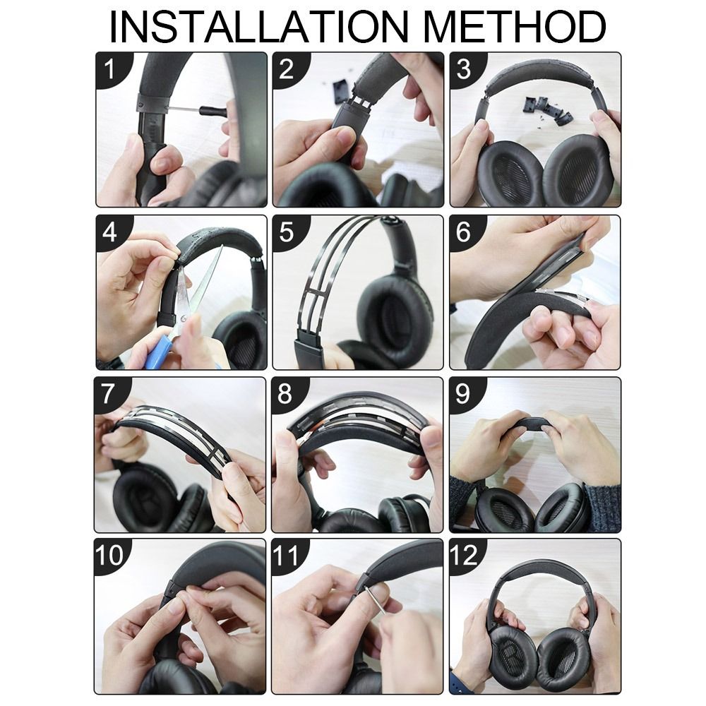 Kafa bandı kapağı yumuşak sili - Bose Headphone Qc45 incelemesi ve fiyatı