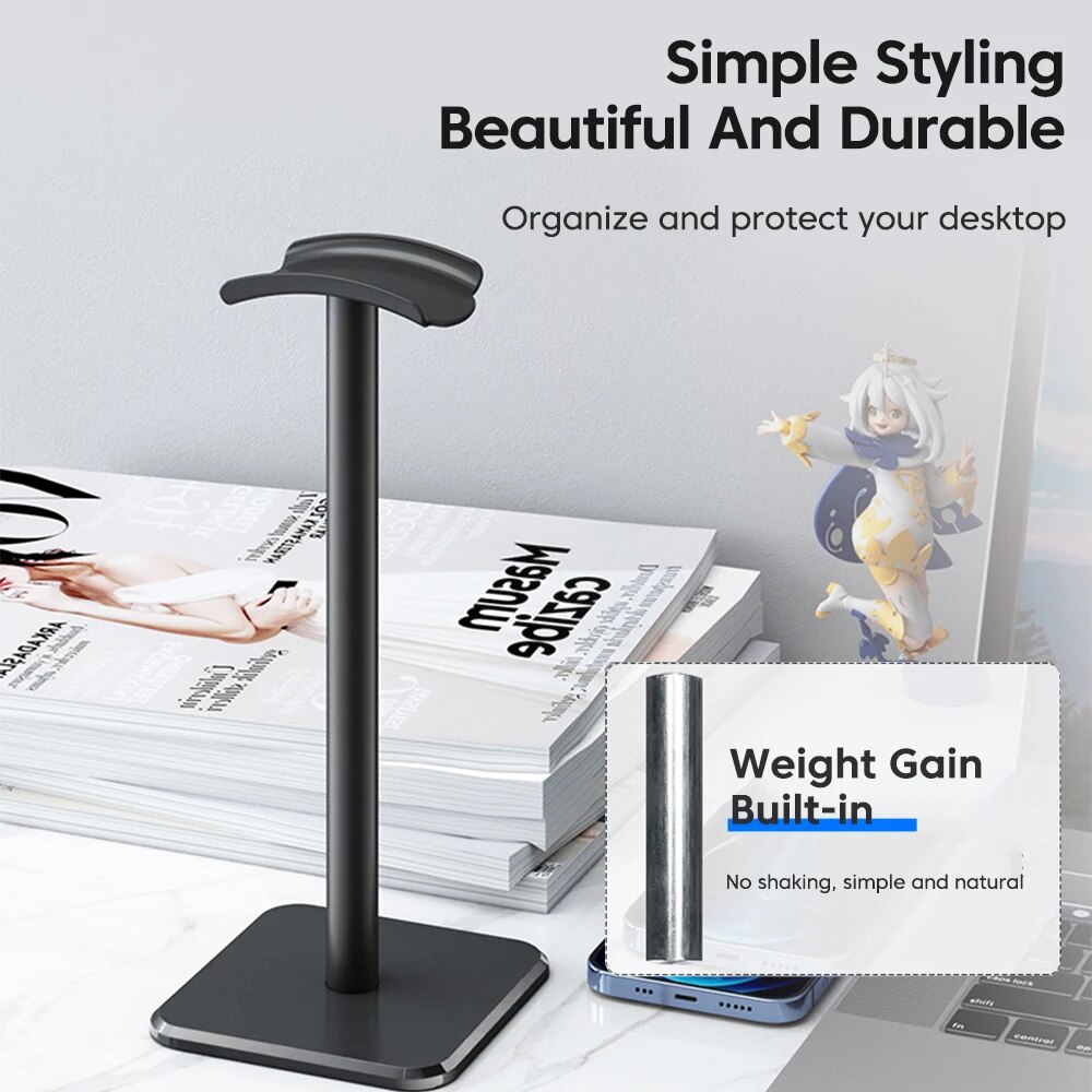 Evrensel Kulaklık Standı Alümi - Headphone Stand Desk incelemesi ve fiyatı