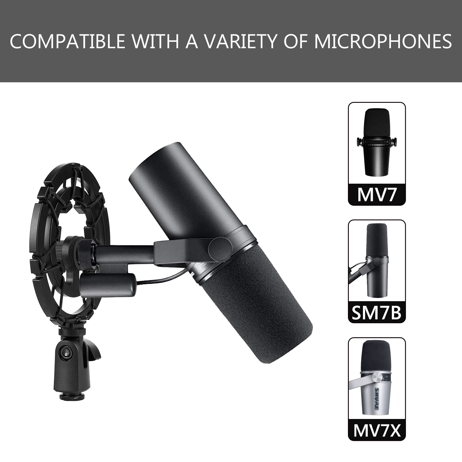 Geekria Mikrofon Şok Emici Tit - Shure Mic Sm7B incelemesi ve fiyatı