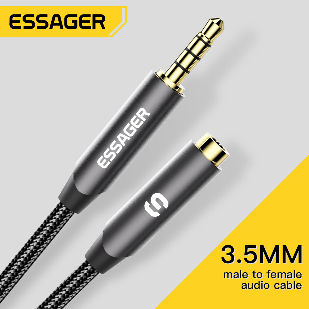 ESSAGER kulaklık uzatma kablos - Earphone Splitter Jack incelemesi ve fiyatı