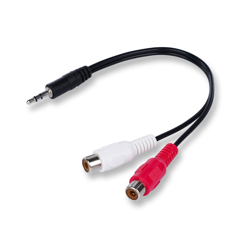 3.5 Jack erkek 2RCA 2AV kadın  - Earphone Splitter Jack incelemesi ve fiyatı