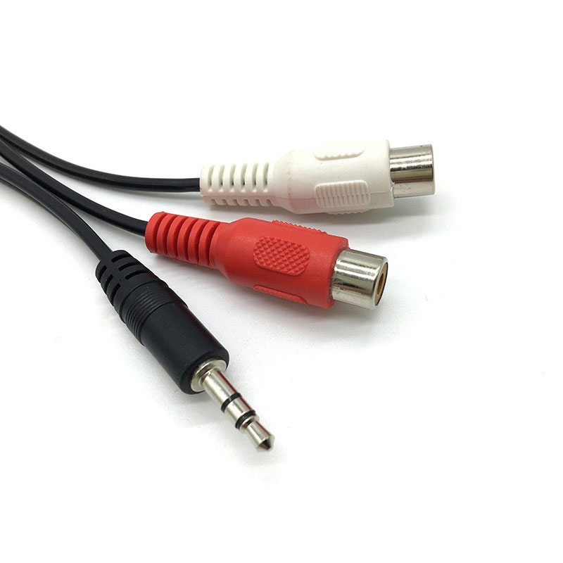 3.5 Jack erkek 2RCA 2AV kadın  - Earphone Splitter Jack incelemesi ve fiyatı