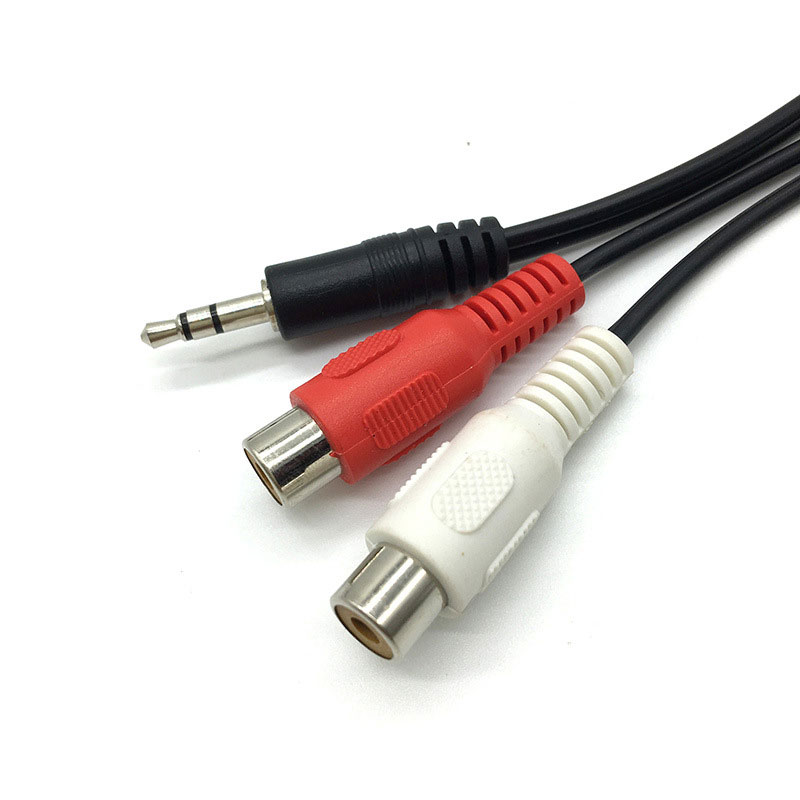 3.5 Jack erkek 2RCA 2AV kadın  - Earphone Splitter Jack incelemesi ve fiyatı