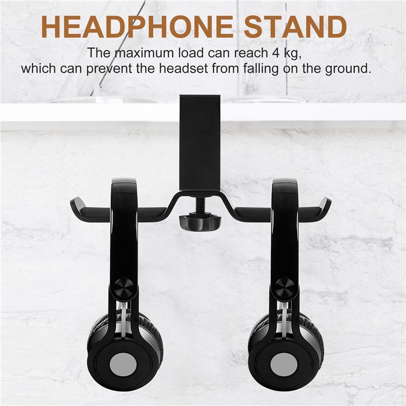Masa Altı Çift Kulaklık Standı - Headphone Stand Desk incelemesi ve fiyatı